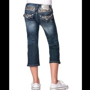 Girls Miss Me Capris Size 10